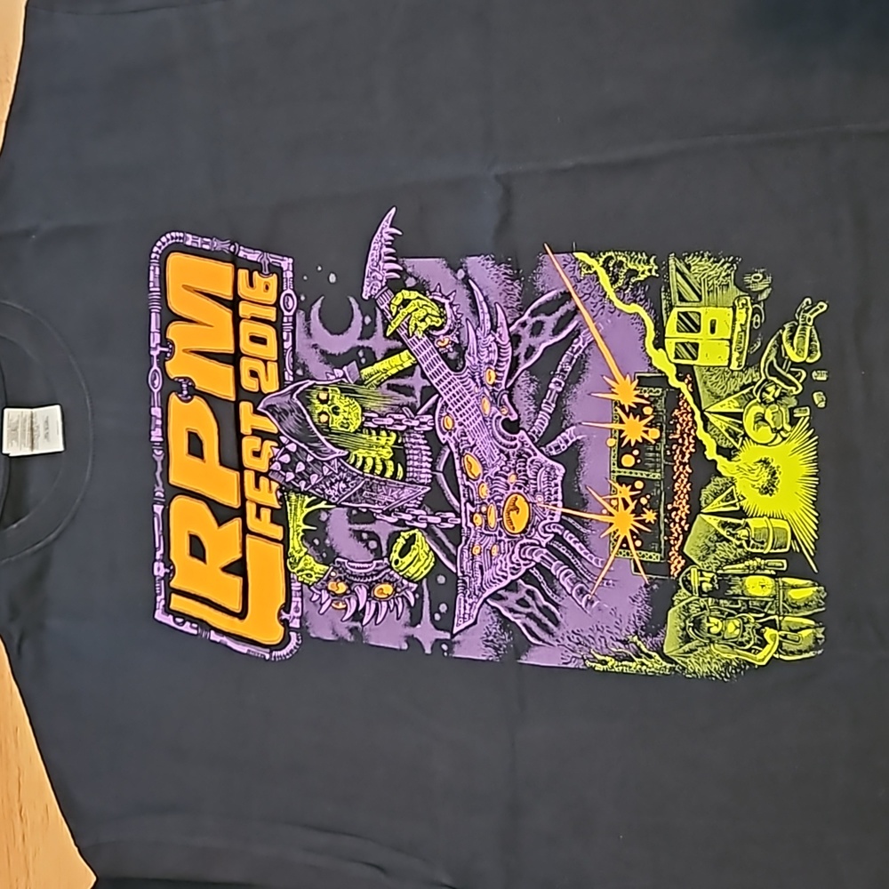 RPM FEST 2016 tee unisex XL
